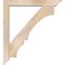 Ekena Millwork Balboa Traditional Smooth Bracket w/ Offset Brace, Douglas Fir, 5 1/2"W x 36"D x 40"H BKT0604X36X40BOA01SDF - alternate 4